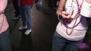 Girl next Door Types Show Pussy on our Room at Mardi Gras 3