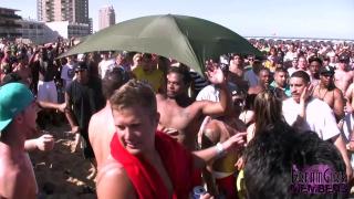 Fight Breaks out at Spring Break Bikini Contest 12