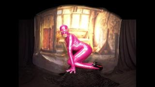 Bravo Models Cosplay 3D VR Videos - 356 Rebecca Black - Pink Spandex Costum 3