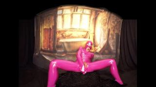 Bravo Models Cosplay 3D VR Videos - 356 Rebecca Black - Pink Spandex Costum 9
