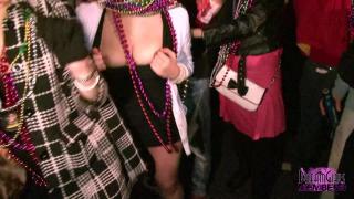 Party Girls Dance Sing and get Naked on Bourbon St 11