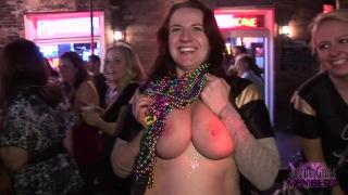 Exhibitionist Wives & Girlfriends Show it all at Mardi Gras 11
