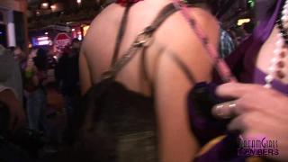 NewStars Nadia Nitro Gets Naked & Gets other Girls Naked at Mardi Gras LargePornTube - 1