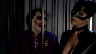 Catwoman vs Haley Quinn and Joker: Cosplay Threesome 2