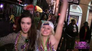 Girls Love getting other Girls to Flash at Mardi Gras 1