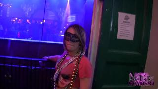 Girls Love getting other Girls to Flash at Mardi Gras 4