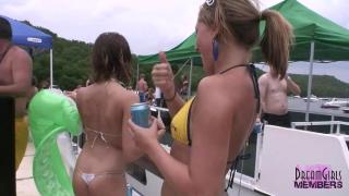 Partying Naked on a Boat in the Ozarks 7