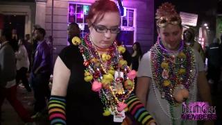 Exhibitionist Wives & Girlfriends Show it all at Mardi Gras 12