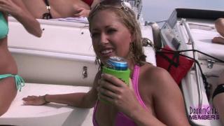 Great Day of Boating in Florida Includes Chicks getting Naked 5