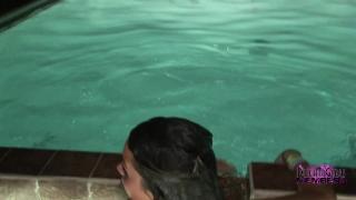 Great Pussy Closeups on College Teen Spring Breakers Skinny Dipping 2