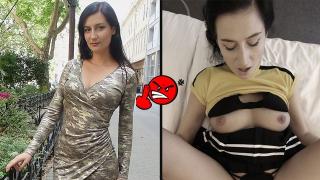 Horny Russian Slut Gets a Double Load 1