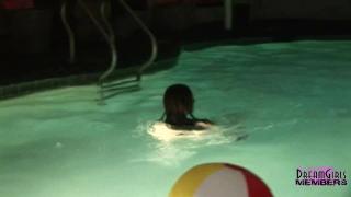 Smoking & Skinny Dipping in a Iowa Hotel Public Pool 6