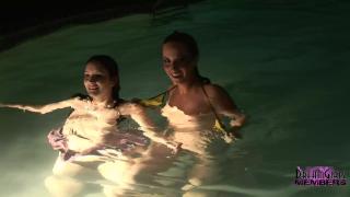 Smoking & Skinny Dipping in a Iowa Hotel Public Pool 7