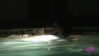 Smoking & Skinny Dipping in a Iowa Hotel Public Pool 9