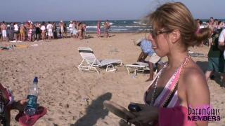 Texas Beach Party with Hot Bikini Clad Spring Breakers 10