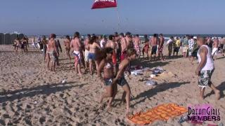 Texas Beach Party with Hot Bikini Clad Spring Breakers 4