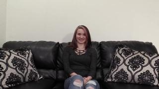 Massive Facial for 21 Year old Newcomer Serenity on the Casting Couch 1