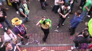 The Freaks come out during the Day at Mardi Gras 1