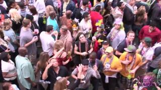 Swedish The Freaks come out during the Day at Mardi Gras Alexis Texas