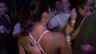 College Freshmen Show Tits in Night Club on Spring Break 11