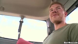 BAIT BUS - Straight Neighbor Alex Adams Fucks Blake Savage in our Van 11