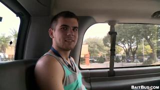 BAIT BUS - Straight Neighbor Alex Adams Fucks Blake Savage in our Van 2