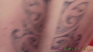Inked Gurlz - Huge Nipple Goth with Tiny Paw Hot Threesome 6