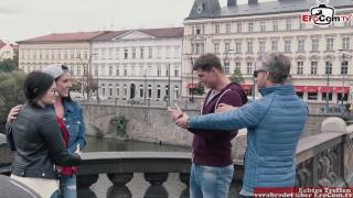 German Horny Milfs Picks up Guy on Street