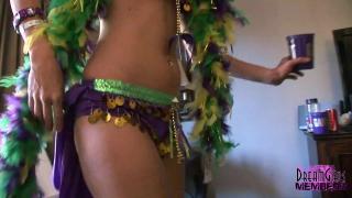 Big Tit Party Girls go Wild at Mardi Gras 1