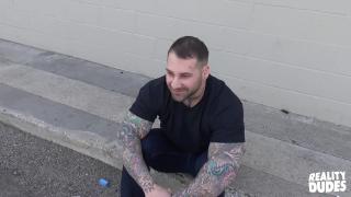 RealityDudes: Tattooed Guy Fished from the Street and Fucked for some Cash 2