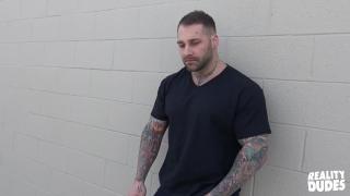 RealityDudes: Tattooed Guy Fished from the Street and Fucked for some Cash 3