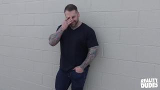RealityDudes: Tattooed Guy Fished from the Street and Fucked for some Cash 5