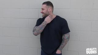 RealityDudes: Tattooed Guy Fished from the Street and Fucked for some Cash 6