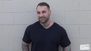 RealityDudes: Tattooed Guy Fished from the Street and Fucked for some Cash 7