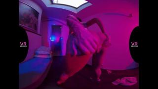 Under Neon Lights - Horny Stripper Toying herself 7