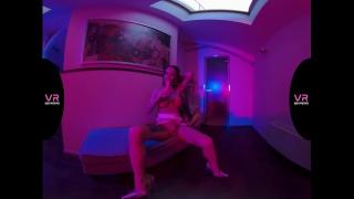 Under Neon Lights - Horny Stripper Toying herself 8
