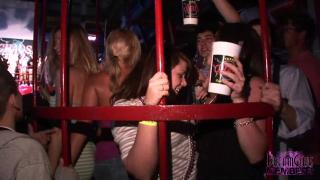 Spring Breakers Shake their Asses & Show their Tits at a Bar 8