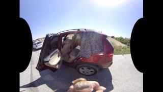 VR Porn Outdoor Sex in Car 7