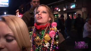 Exhibitionist Wives Proudly Show Em at Mardi Gras 10