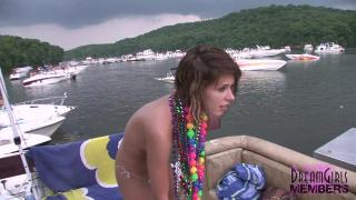 Wild Lake Party with Awesome Naked Dancing Girls 8