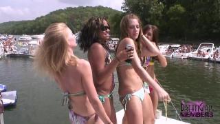Bikini Party Girls get Naked & make out in the Ozarks 3