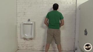 Aiden Parker Fucks a Black Guy in a Restroom 2