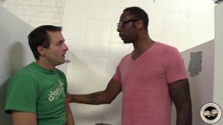 Aiden Parker Fucks a Black Guy in a Restroom 9