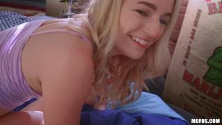 Mofos: Cute Teen Abby Gets Fished and Fucked Hard in the Bus on a Sunny Day 12