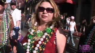 Hot Party Girls Whip Tits out for Good Beads at Mardi Gras 6