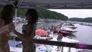 Girls Party Naked in Front of a Huge Crowd in the Ozarks 11