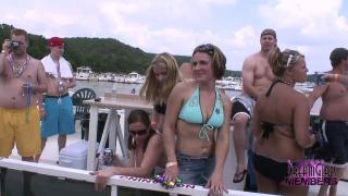 Girls Party Naked in Front of a Huge Crowd in the Ozarks 6