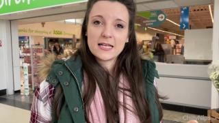 Flashing my Pussy in Coffee Shop & Tits in Supermarket 8