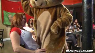 DANCING BEAR - Hey Ladies, Cum Line up for this Stripper Dick! 7