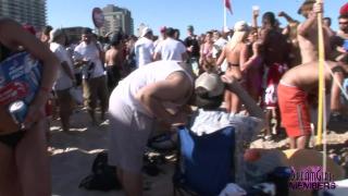 College Spring Breakers Party Hard at Texas Beach 12